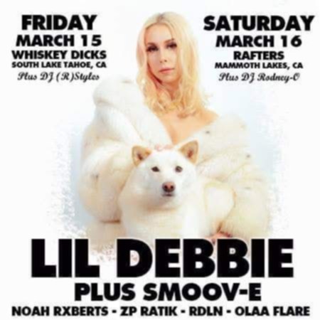 Lil Debbie at Whiskey Dicks feat. DJ (R) Styles