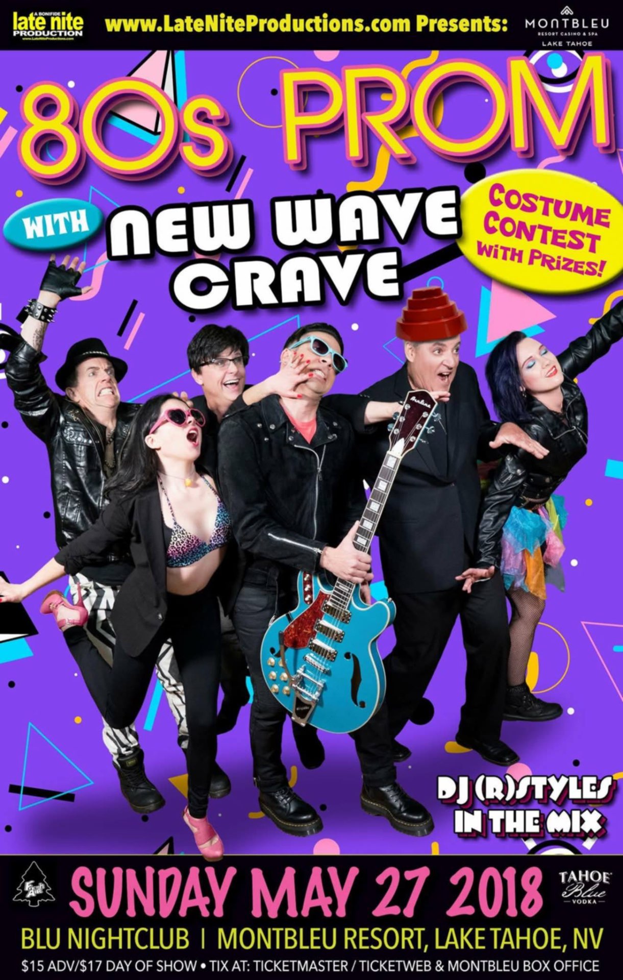 80s Prom with New Wave Crave — DJ (R) Styles in the mix